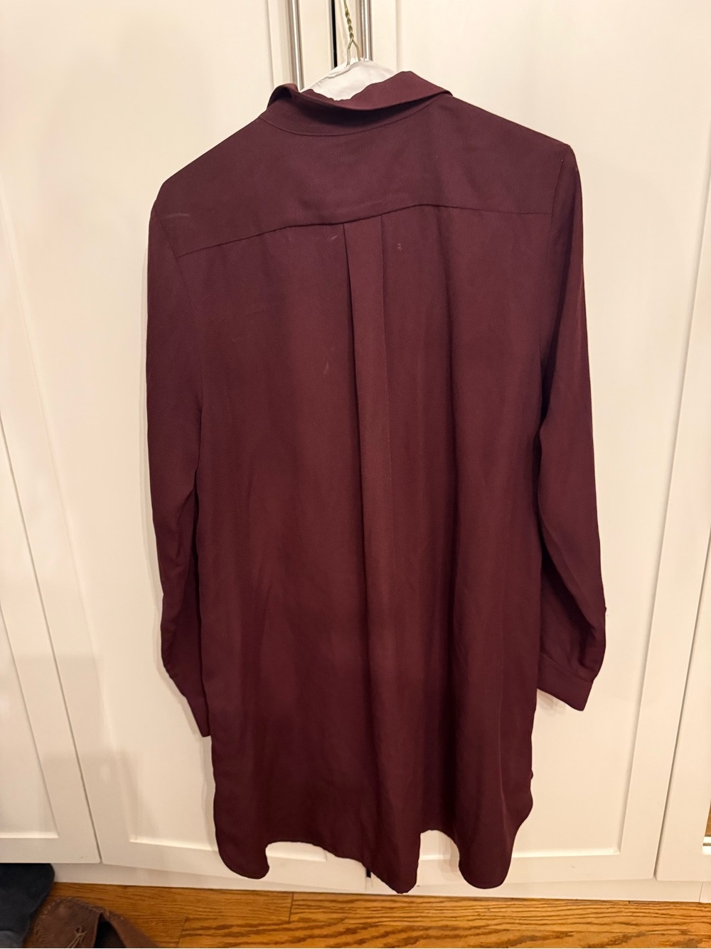 Aritzia Babaton Burgundy Long Sleeve Dress – Size M - Picture 5 of 7